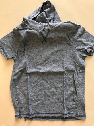 Tricko s kapucňou, h&m,122