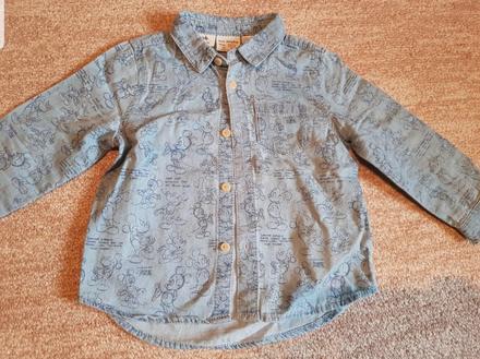 Zara mickey košeľa, zara,86