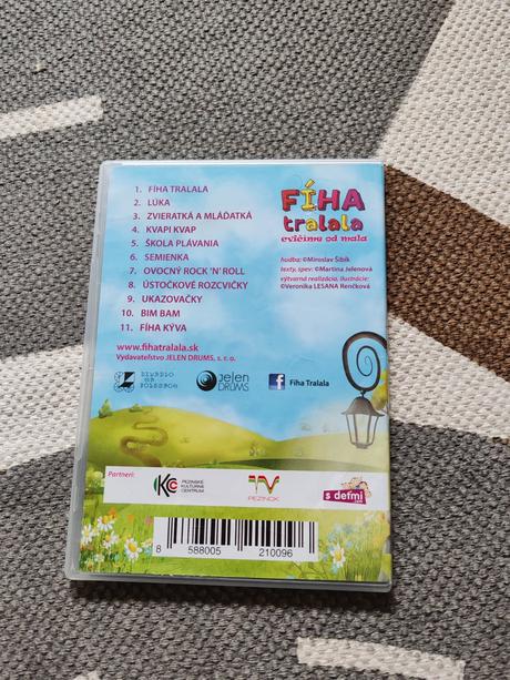 Dvd fiha tralala cvičíme od mala, 