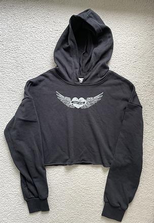 Crop mikina, h&m,146