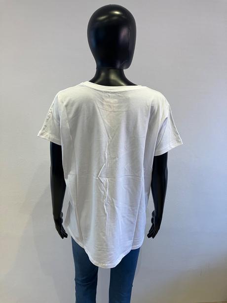 Dámske tričko vzor srdiečko a motýle (uni), l / m / s / xl