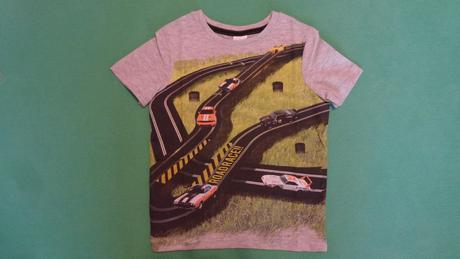 Tričko kr cesty autá, palomino,122