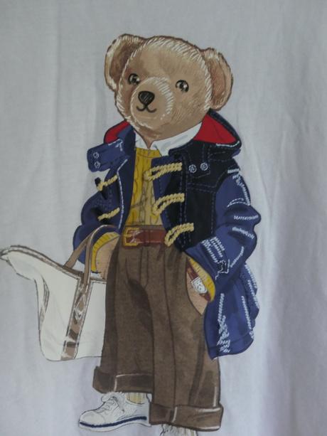 Ralph lauren original bear luxusne tricko vel. l, ralph lauren,l