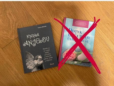 Kniha anjelov a dotyk lieči telo, úsmev dušu, 