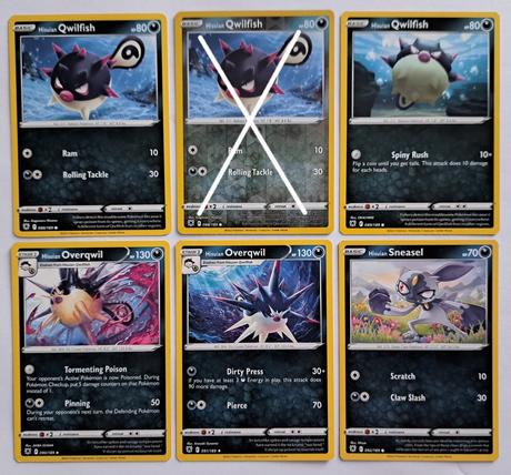 Pokémon karty "astral radiance" (6), 