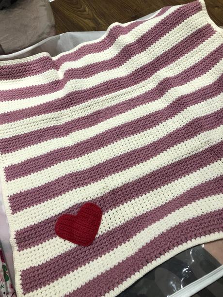 Hačkovaná deka do kočiara, 