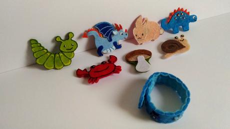 Detský variabilný textilný náramok 4v1,