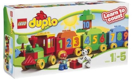 Nauč sa počítať vláčik s číslami 10558 lego duplo,