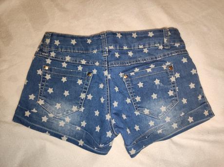 Elastické riflové kraťasy 9-10r, 152