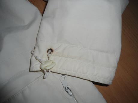 Kremova obojstranna bunda, xl