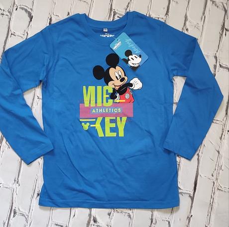 Bavlnené tričko mickey, disney,128