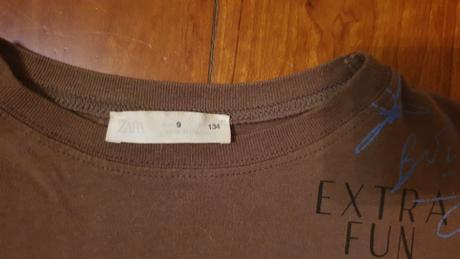 Tričko zara v top stave, zara,134