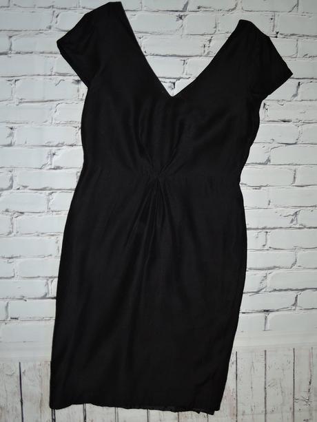 Čierne decentné šaty - top stav, next,36