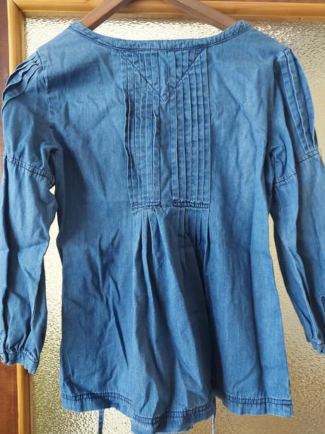 Krátka riflova tunika, tommy hilfiger,s