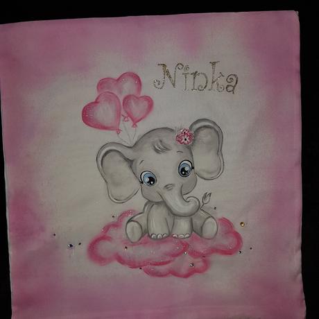 Maĺovaný vankúšik, 