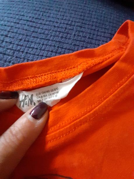 Vianočné tričko, h&m,140