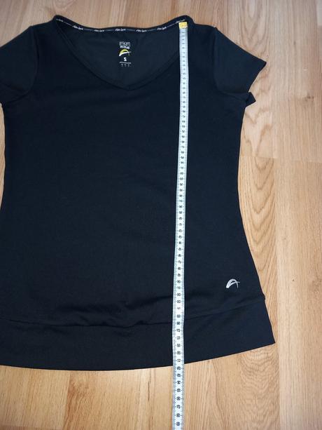 Čierne tričko na cvičenie f&f 36/s, f&f,s