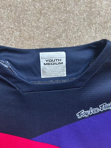 Detský cyklistický dres troy lee designs, 122