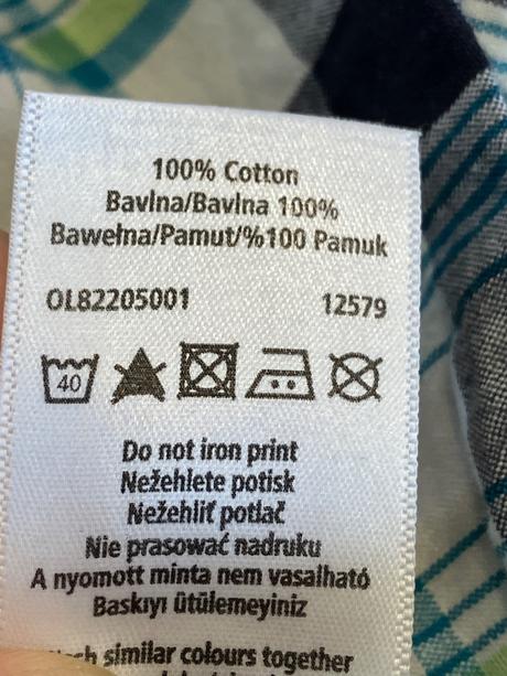 Chlapčenská kockovaná košeľa (104), cherokee,104