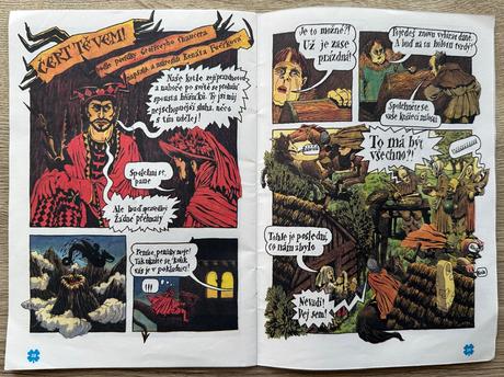 Komiks čtyřlístek 186 za 2eur,