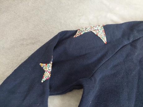 Mikina s flitrami star zn.primark veľ.152, primark,152