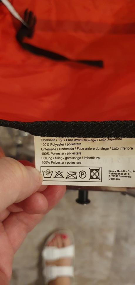 Bugina červená, hauck,hauck go-s