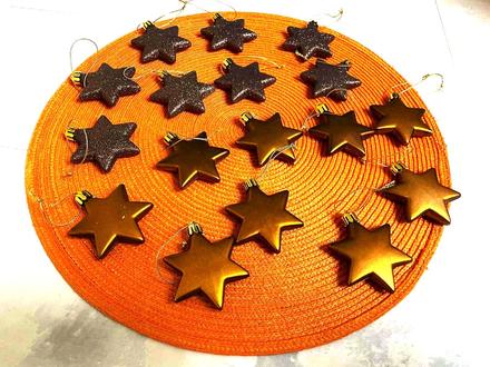 Vianočné hviezdice 18 ks, 