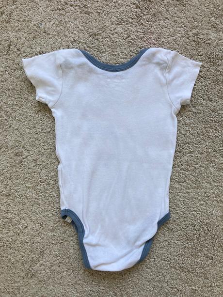 Body s kratkym rukavom, modre, kuniboo,86