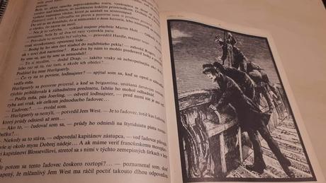 Krásna stará kniha ľadová sfinga jules verne,