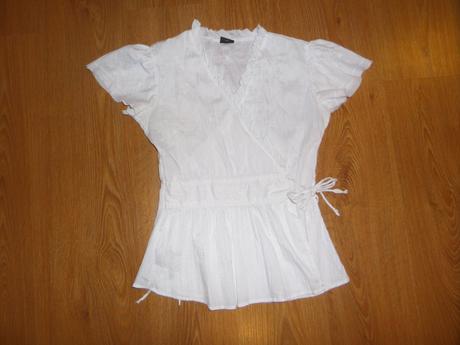 Letná blúzka so zaväzovaním, h&m,m