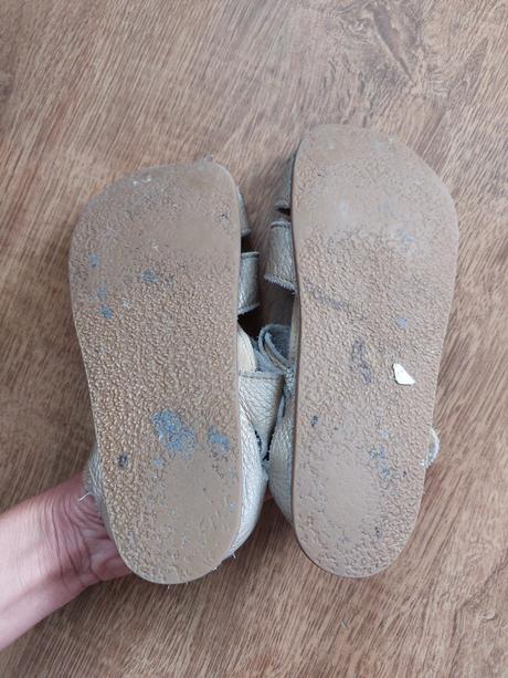 Celokožené bare foot sandalky baby bare c.32, baby bare shoes,32