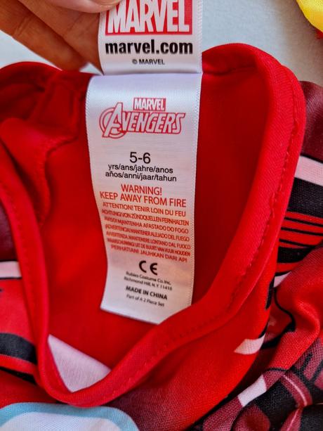 Iron man kostým od rubies veľ. 110-116,