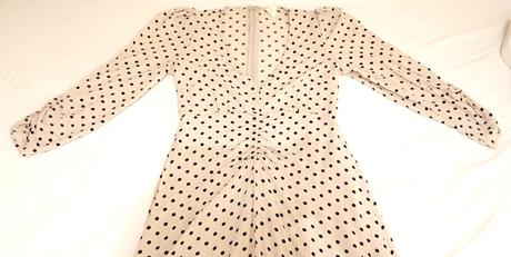 Dlhé bodkované šaty, h&m,36