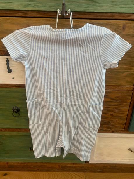 Lindex ľanový romper, junper, letný overal, pyžamk, lindex,104
