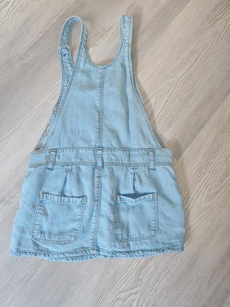 Šaty riflové traky zara, zara,104