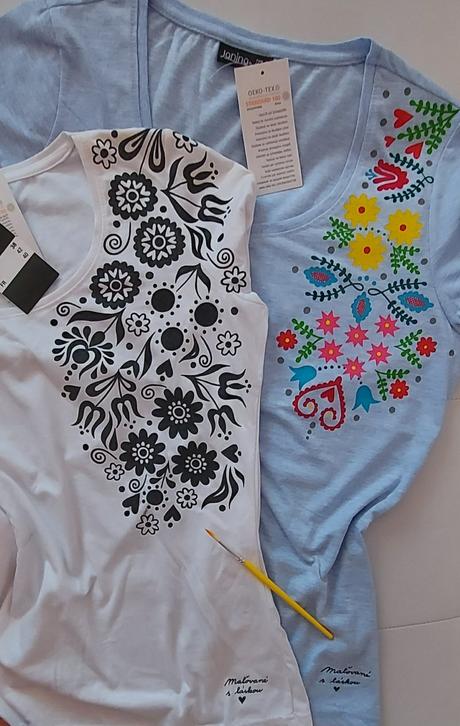 Maľované tričko, l / m / s / xl / xxl