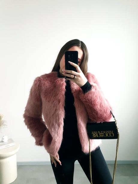 Kožúšok xs, bershka,xs