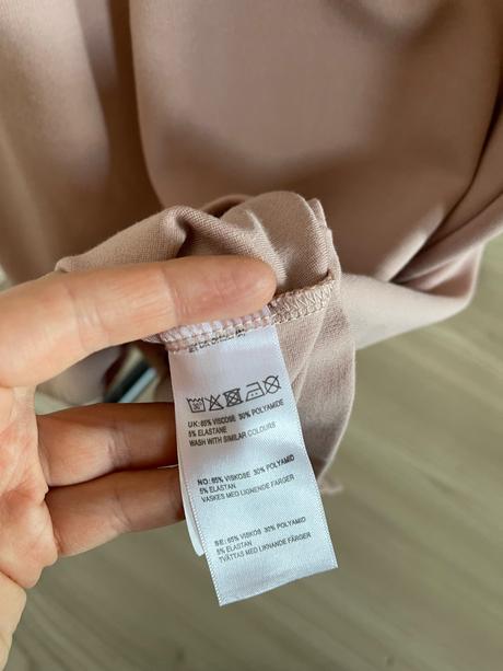 Ružové midi šaty bik bok, s