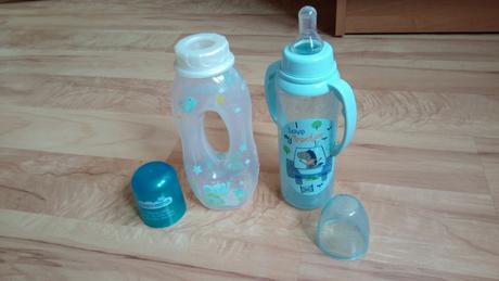 Fľaše babynova - s úchytom,