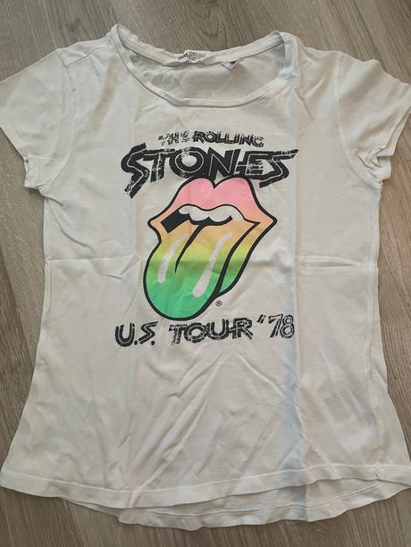 Tričko rolling stones 10-12 rokov, h&m,146