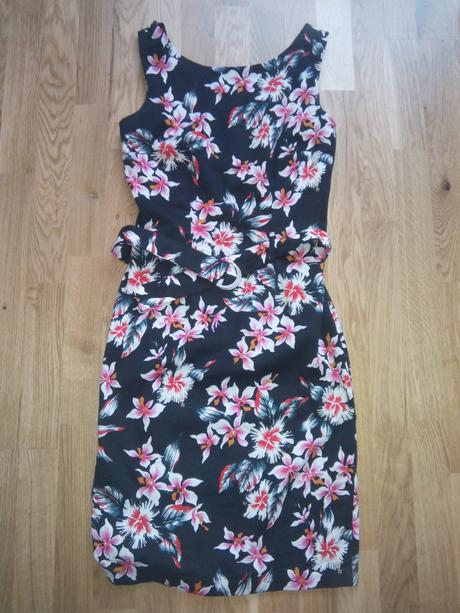 Puzdrové šatky s kvetinami, f&f,xs