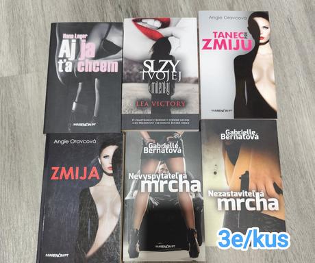 Knihy steel, benkova, vasilkova, evitovky a iné, 