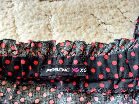 Bodkovane šaty  xs, fishbone,xs