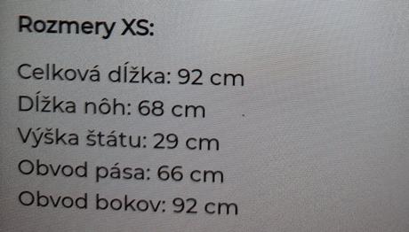Džínsové modré nohavice, xs