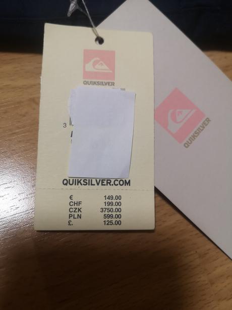 Quiksilver dámske otepľovačky veľkosť xl, quiksilver,xl