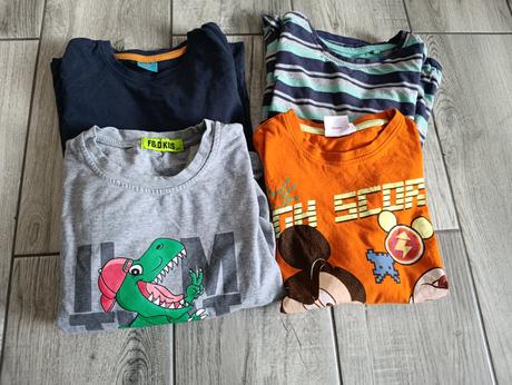 4x tričko do škôlky -116, 116