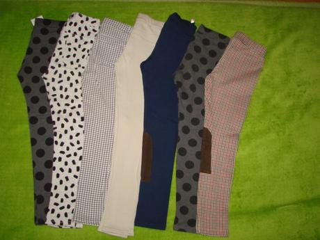 Nohavicové legíny h&m, h&m,134