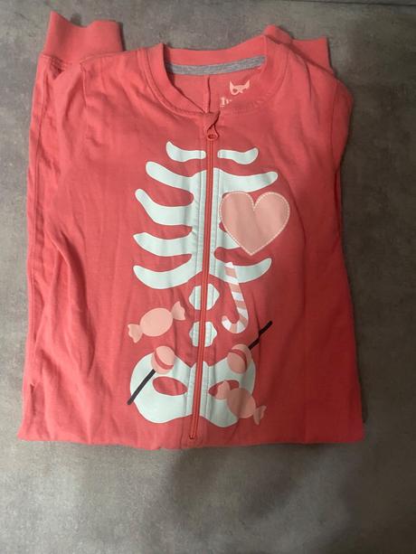 Overal/pyžamo kostra heloween veľ.86/92, lupilu,86