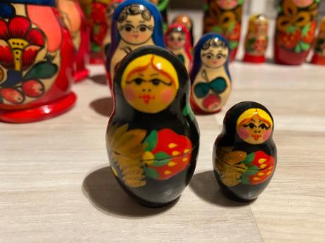 Sada - krásne originál dovezené matriošky z ruska,