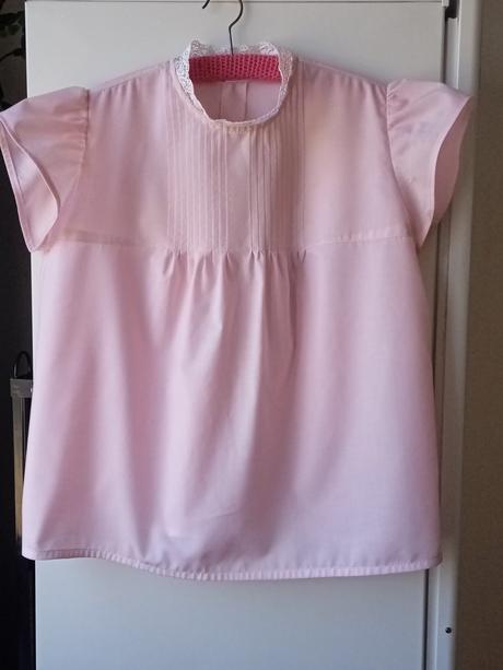 Ruzova bluzka s kratkym rukavom, 38 / m